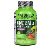 NATURELO, One Daily Multivitamin for Women 50+, 60 Vegetarian Capsules