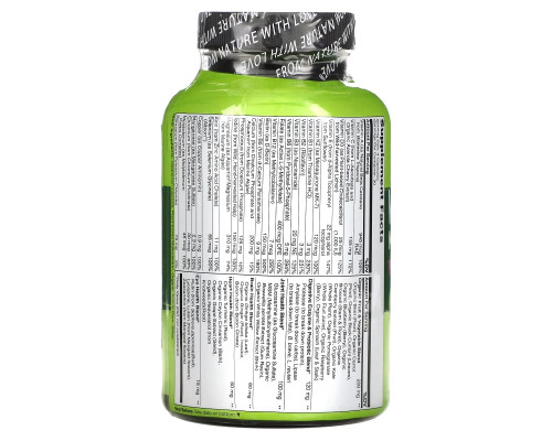 NATURELO, Whole Food Multivitamin for Women 50+, 120 Vegetarian Capsules NATURELO, Whole Food Multivitamin for Women 50+, 120 Vegetarian Capsules