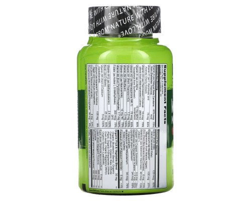 NATURELO, Whole Food Multivitamin for Teens, 60 Vegetarian Capsules NATURELO, Whole Food Multivitamin for Teens, 60 Vegetarian Capsules