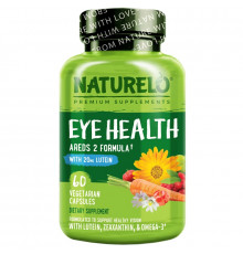NATURELO, Eye Health Areds 2 Formula, 60 Vegetarian Capsules