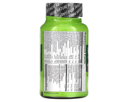 NATURELO, Whole Food Complete Multivitamin + Beauty Blend, 60 Vegetarian Capsules NATURELO, Whole Food Complete Multivitamin + Beauty Blend, 60 Vegetarian Capsules