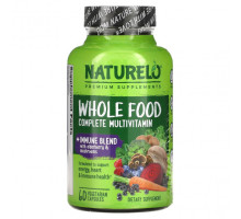Витаминно-минеральные комплексы Whole Food Complete Multivitamin + Immune Blend, 60 Vegetarian Capsules
