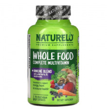 Витаминно-минеральные комплексы Whole Food Complete Multivitamin + Immune Blend, 60 Vegetarian Capsules