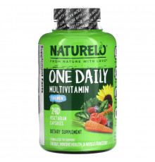 NATURELO, Мультивитамины для мужчин One Daily, 240 вегетарианских капсул