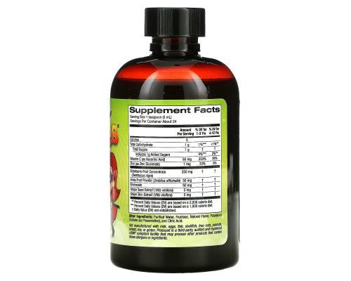 Vitables, Liquid Allergy Relief For Children, No Alcohol, Grape Flavor, 4 fl oz (120 ml)