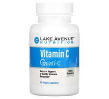 Lake Avenue Nutrition, Vitamin C, Quali-C, 1,000 mg, 60 Veggie Capsules