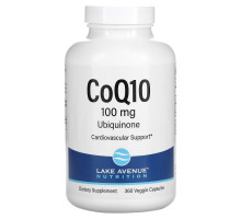 Lake Ave. Nutrition, CoQ10, 100 mg, 360 Veggie Capsules