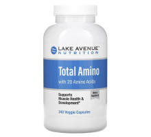 Lake Avenue Nutrition, Total Amino, 240 Veggie Capsules