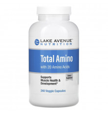 Lake Avenue Nutrition, Total Amino, 240 Veggie Capsules