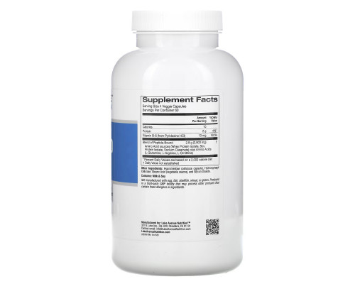 Lake Avenue Nutrition, Total Amino, 240 Veggie Capsules Lake Avenue Nutrition, Total Amino, 240 Veggie Capsules