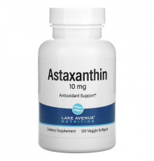 Lake Avenue Nutrition, Astaxanthin, 10 mg, 120 Veggie Softgels