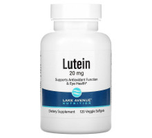 Lake Avenue Nutrition, Lutein, 20 mg, 120 Veggie Softgels