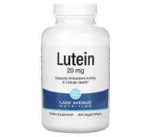 Lake Avenue Nutrition, Lutein, 20 mg, 360 Veggie Softgels