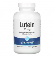 Lake Avenue Nutrition, Lutein, 20 mg, 360 Veggie Softgels