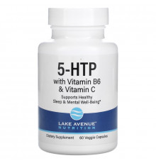 Lake Avenue Nutrition, 5-HTP with Vitamin B6 & Vitamin C,  60 Veggie Capsules