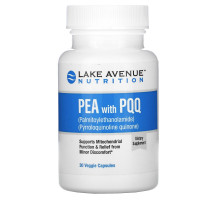 Lake Avenue Nutrition, PEA (Palmitoylethanolamide) with PQQ, 30 Veggie Capsules