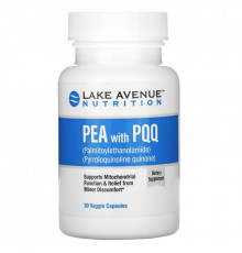 Lake Avenue Nutrition, PEA (Palmitoylethanolamide) with PQQ, 30 Veggie Capsules