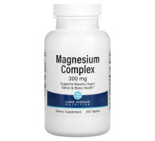 Lake Avenue Nutrition, Magnesium Complex, 300 mg, 250 Tablets