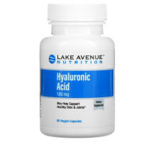 Lake Avenue Nutrition, Hyaluronic Acid, 100 mg, 60 Veggie Capsules