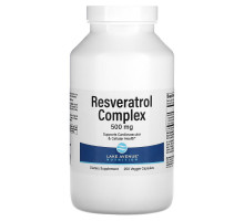 Lake Avenue Nutrition, Resveratrol Complex, 500 mg, 250 Veggie Capsules