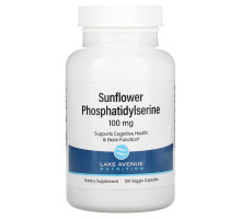 Lake Avenue Nutrition, Sunflower Phosphatidylserine, 100 mg, 120 Veggie Capsules