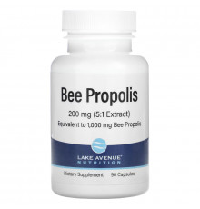 Lake Avenue Nutrition, Bee Propolis, 5:1 Extract, 1,000 mg, 90 Veggie Capsules