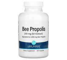 Lake Avenue Nutrition, Bee Propolis, 5:1 Extract, 1,000 mg, 240 Veggie Capsules