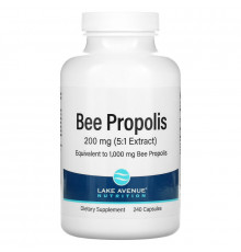 Lake Avenue Nutrition, Bee Propolis, 5:1 Extract, 1,000 mg, 240 Veggie Capsules