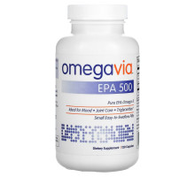 OmegaVia, ЭПК 500, 120 капсул