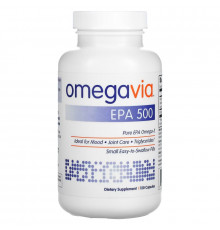OmegaVia, ЭПК 500, 120 капсул