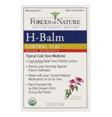 Травы и натуральные средства Forces of Nature, Средство от герпеса H-Balm, с повышенной силой действия, 11 мл (Товар снят с продажи)