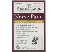 Болеутоляющие и противовоспалительные средства Nerve Pain, Roll-On Applicator, 0.14 fl oz (4 ml)