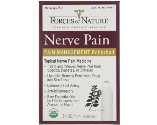 Болеутоляющие и противовоспалительные средства Nerve Pain, Roll-On Applicator, 0.14 fl oz (4 ml) Болеутоляющие и противовоспалительные средства Nerve Pain, Roll-On Applicator, 0.14 fl oz (4 ml)