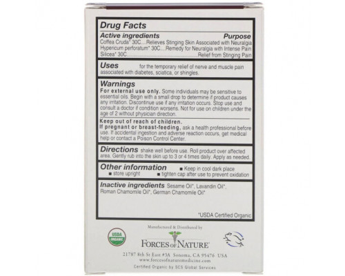 Болеутоляющие и противовоспалительные средства Nerve Pain, Roll-On Applicator, 0.14 fl oz (4 ml) Болеутоляющие и противовоспалительные средства Nerve Pain, Roll-On Applicator, 0.14 fl oz (4 ml)