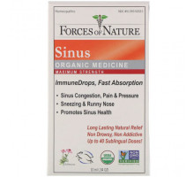 От аллергии Forces of Nature, Sinus, Organic Medicine, ImmuneDrops, Maximum Strength, .34 oz (10 ml) (Товар снят с продажи)