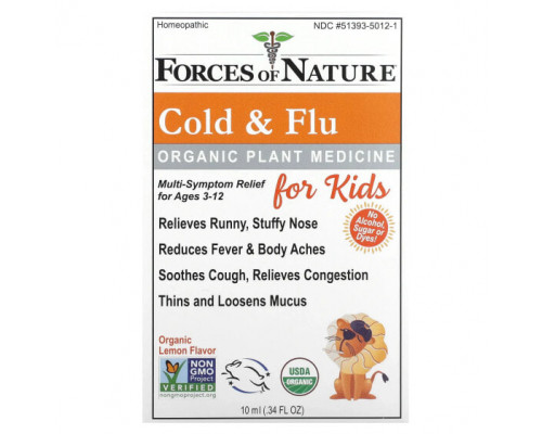 Детское здоровье Forces of Nature, Organic Plant Medicine, от простуды и гриппа, для детей от 3 до 12 лет, лимон, 10 мл (0,34 жидк. Унции) Детское здоровье Forces of Nature, Organic Plant Medicine, от простуды и гриппа, для детей от 3 до 12 лет, лимон, 10 мл (0,34 жидк. Унции)