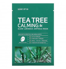 Some By Mi, Glow Luminous Ampoule Mask, Tea Tree Calming, 10 Sheets, 25 g Each