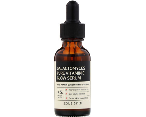 Some By Mi, Galactomyces Pure Vitamin C Glow Serum, 30 ml Some By Mi, Galactomyces Pure Vitamin C Glow Serum, 30 ml