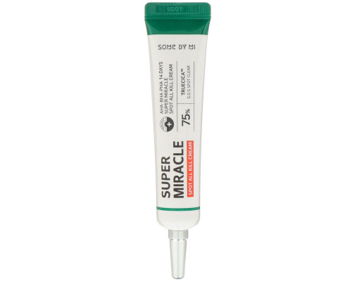 Some By Mi, AHA, BHA, PHA 14 Days Super Miracle Spot All Kill Cream,  30 ml