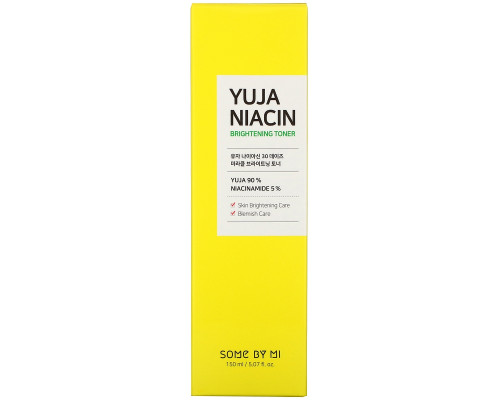Some By Mi, Yuja Niacin, Brightening Toner, 5.07 fl oz (150 ml) Some By Mi, Yuja Niacin, Brightening Toner, 5.07 fl oz (150 ml)