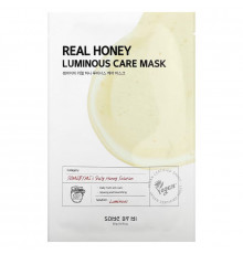 Some By Mi, Real Honey, косметическая маска для сияния кожи, 1 шт., 20 г (0,7 унции)