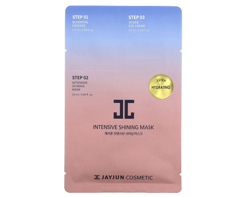 Jayjun Cosmetic, 3 Step Hydrating Mask, 1 Set Jayjun Cosmetic, 3 Step Hydrating Mask, 1 Set