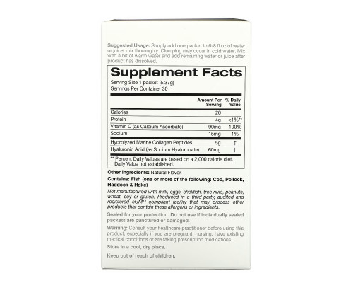 Solumeve, Collagen Peptides Plus Vitamin C & Hyaluronic Acid, Lemon, 30 Packets, 0.18 oz (5.15 g) Each Solumeve, Collagen Peptides Plus Vitamin C & Hyaluronic Acid, Lemon, 30 Packets, 0.18 oz (5.15 g) Each