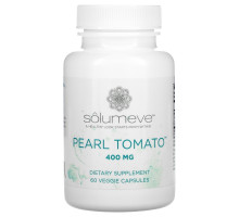 Solumeve, Pearl Tomato, добавка для здоровья кожи, 400 мг, 60 растительных капсул