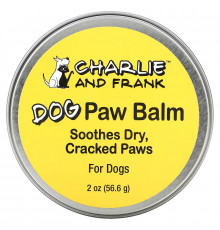 Charlie and Frank, Бальзам для лап собаки, 56,6 г (2 унции)
