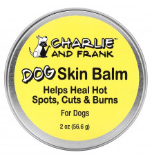 Charlie and Frank, Бальзам для кожи собаки, 56,6 г (2 унции)
