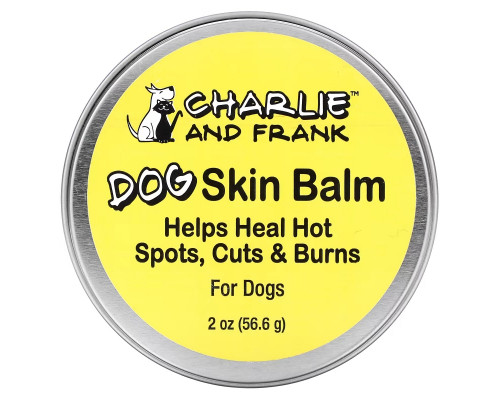 Charlie and Frank, Бальзам для кожи собаки, 56,6 г (2 унции) Charlie and Frank, Бальзам для кожи собаки, 56,6 г (2 унции)