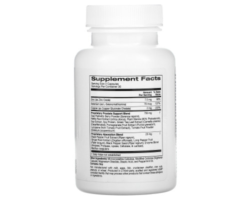 ZOI Research, Prostate Support, 90 Vegetarian Capsules ZOI Research, Prostate Support, 90 Vegetarian Capsules