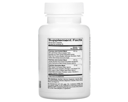 ZOI Research, Joint Support, 60 Vegetarian Capsules ZOI Research, Joint Support, 60 Vegetarian Capsules