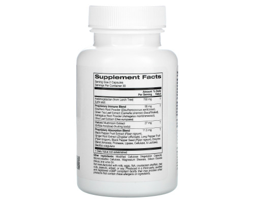 ZOI Research, Immune Support, 60 Vegetarian Capsules ZOI Research, Immune Support, 60 Vegetarian Capsules